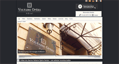 Desktop Screenshot of hotelvoltaireoperanantes.com